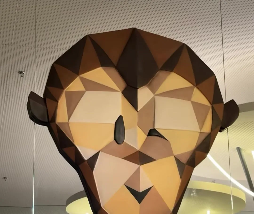 O macaco que dá nome à casa